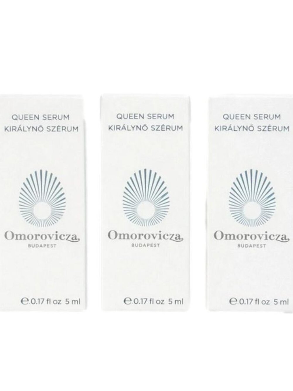 Omorovicza 3 Piece Queen Serum Anti-Aging Firming Travel Size 5ml Each